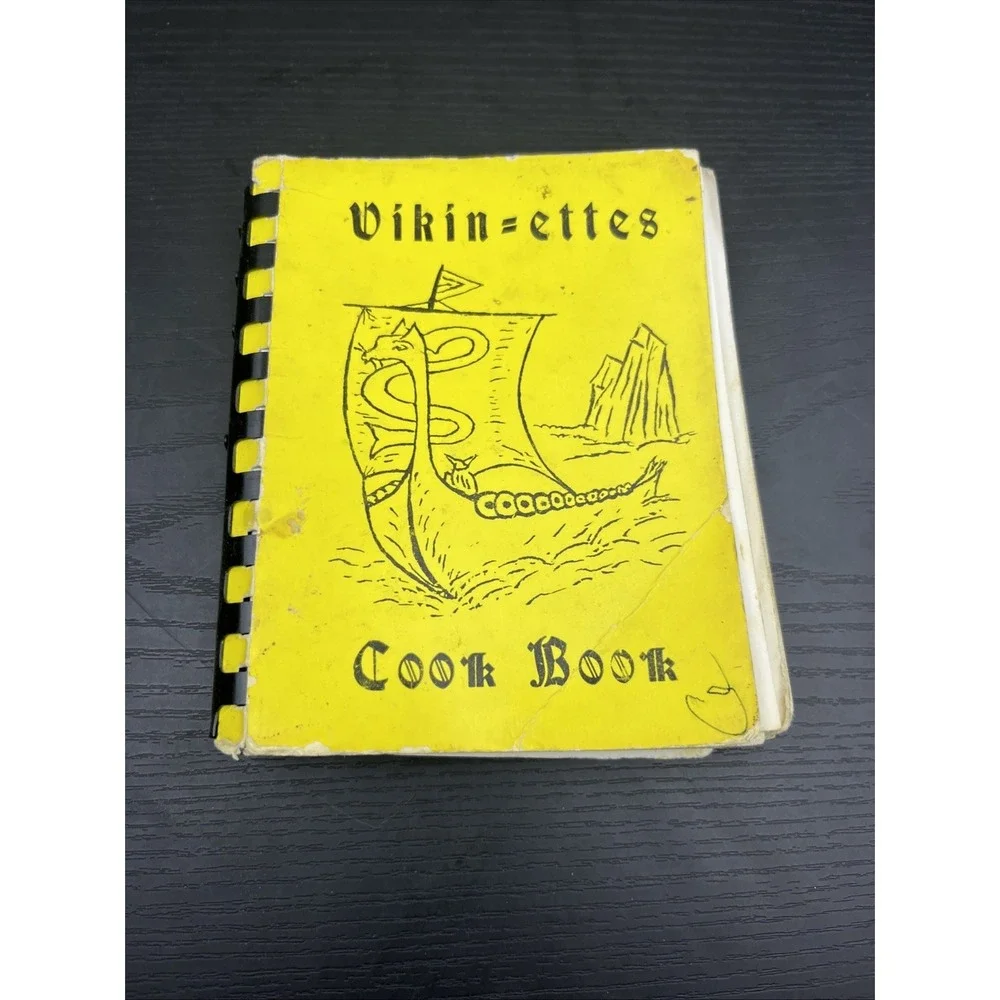 Vikin-Ettes‎ Cookbook Osseo Country Club Vintage Community Recipes Book